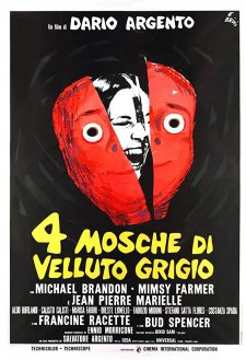 دانلود فیلم Four Flies on Grey Velvet 1971 با زیرنویس فارسی و تماشای آنلاین